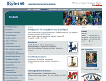 Tablet Screenshot of goepfert-ag.com